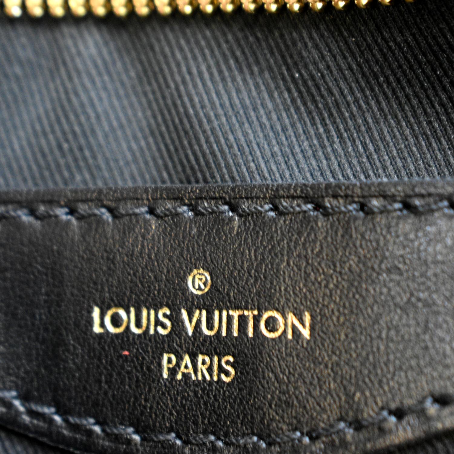 Louis Vuitton Boulogne Clutch Natural Beige Canvas