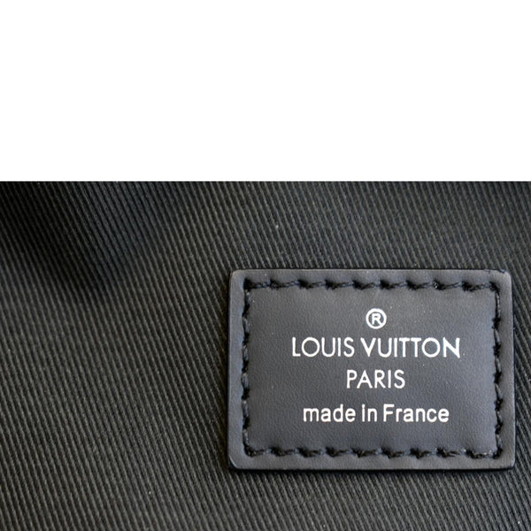 LOUIS VUITTON Avenue Sling Damier Graphite Backpack Bag Black