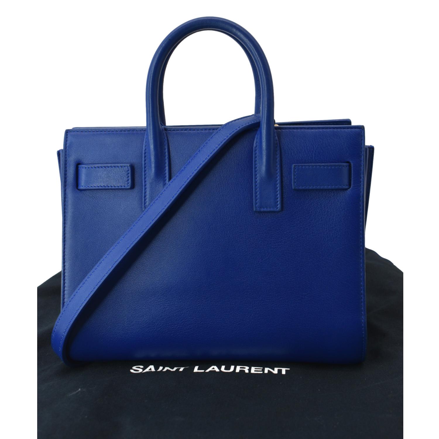 Saint Laurent Nano Sac de Jour Leather Top Handle Bag