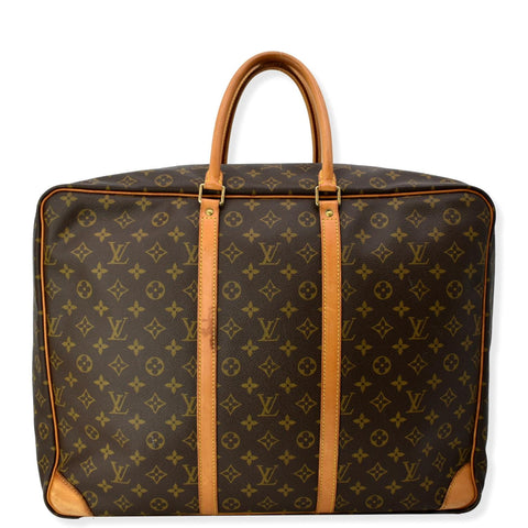 LOUIS VUITTON Sirius 50 Monogram Canvas Suitcase Travel Bag Brown