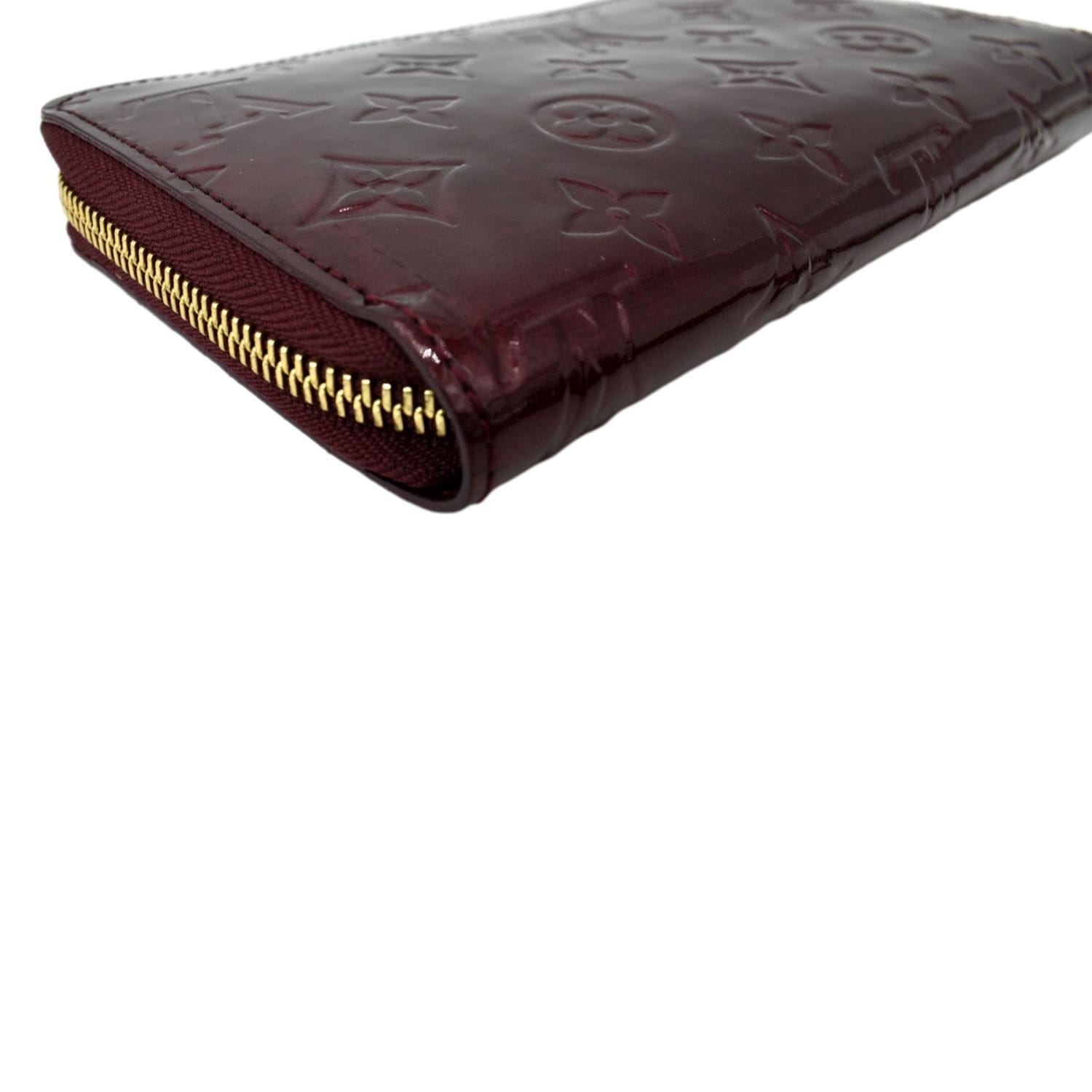 Louis Vuitton Red Monogram Vernis Zippy Wallet – Bagaholic