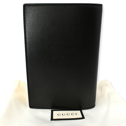 GUCCI Bi-Fold Leather Document Holder Black 547608