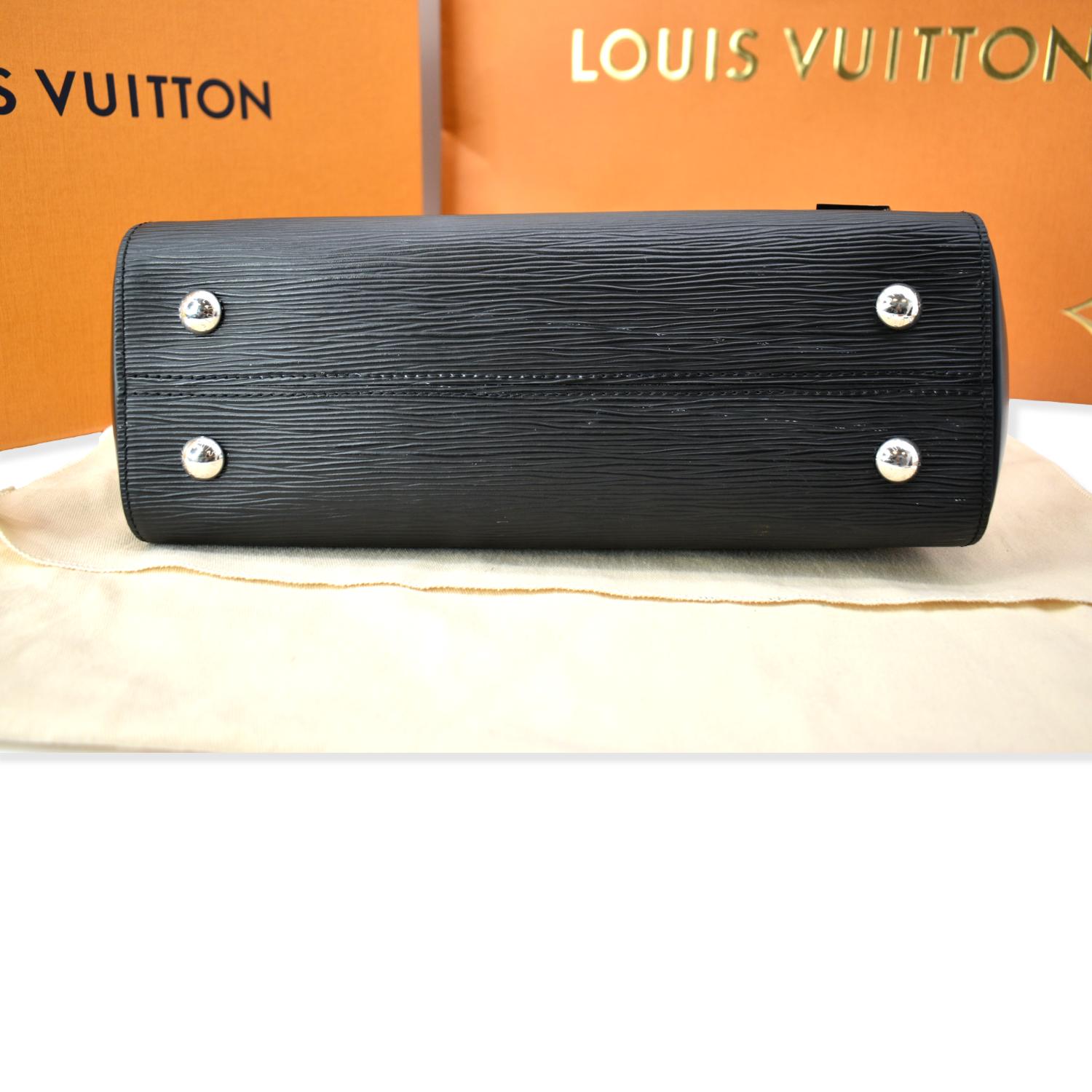 Louis Vuitton // Black Epi Leather Cluny Bag – VSP Consignment