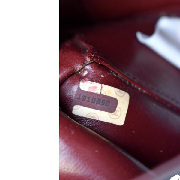 CHANEL Rare Wave GHW CC Flap Vintage Lambskin Shoulder Bag Black