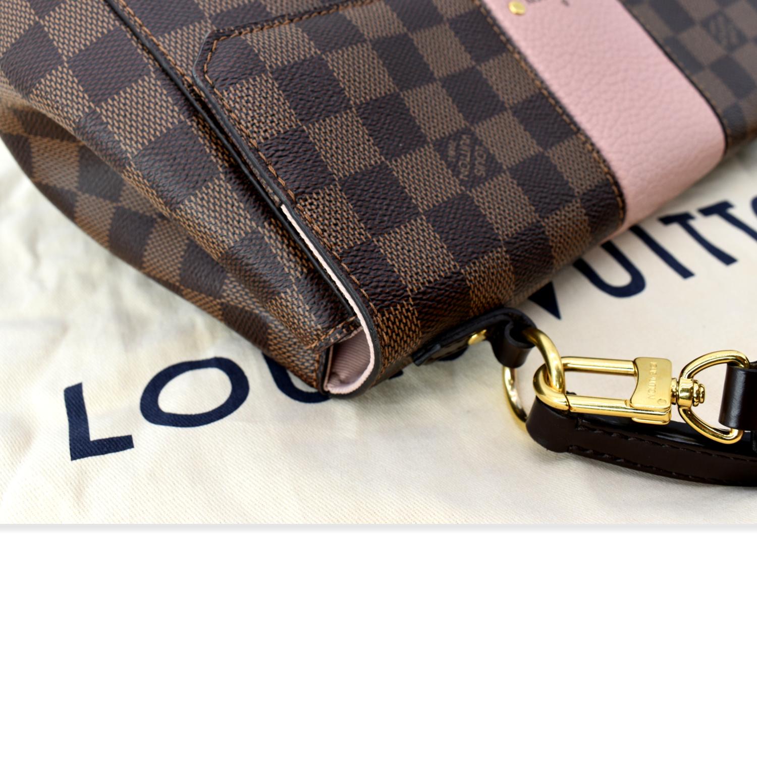 Louis Vuitton Bond Street mm Damier Ebene Crossbody Bag Magnolia