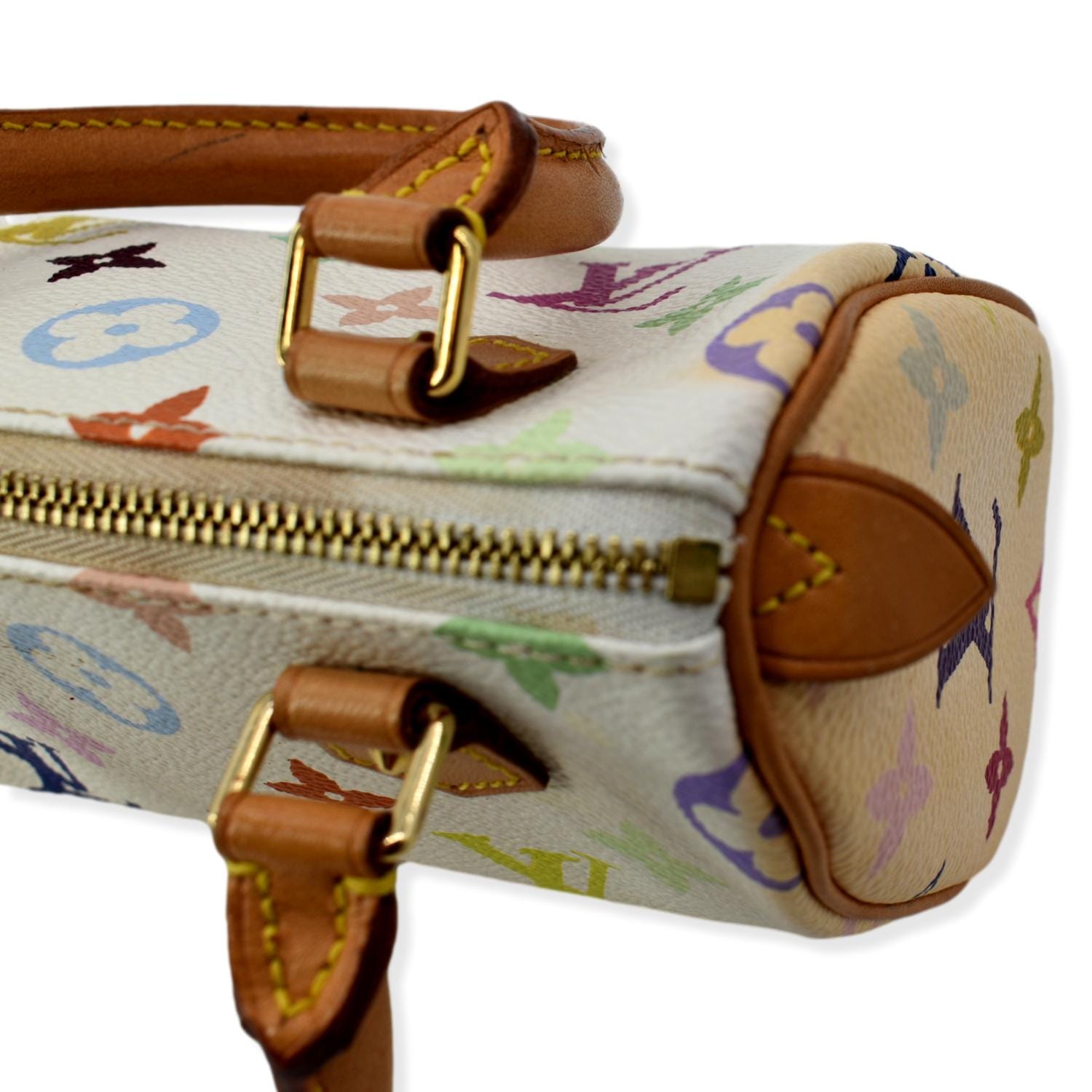 Authentic Louis Vuitton Murakami Multicolor Monogram 30 Speedy Handbag