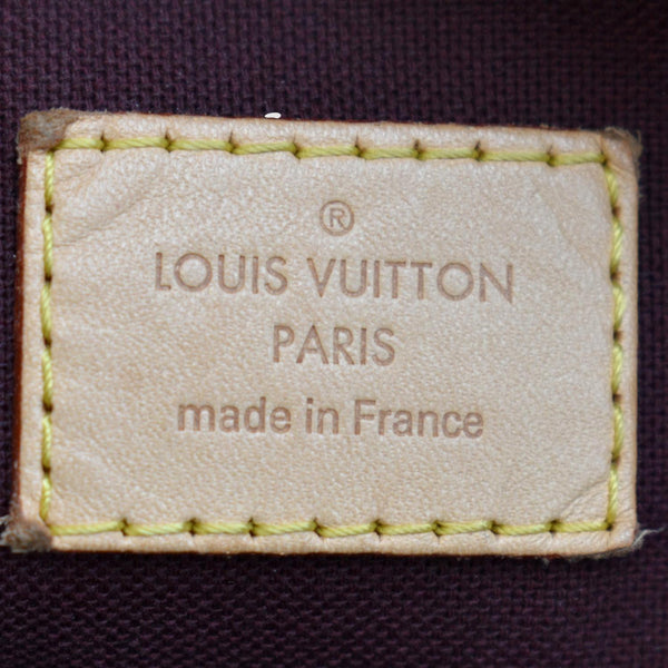 LOUIS VUITTON Berri MM Monogram Canvas Shoulder Bag Brown