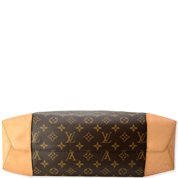 LOUIS VUITTON Berri MM Monogram Canvas Shoulder Bag Brown