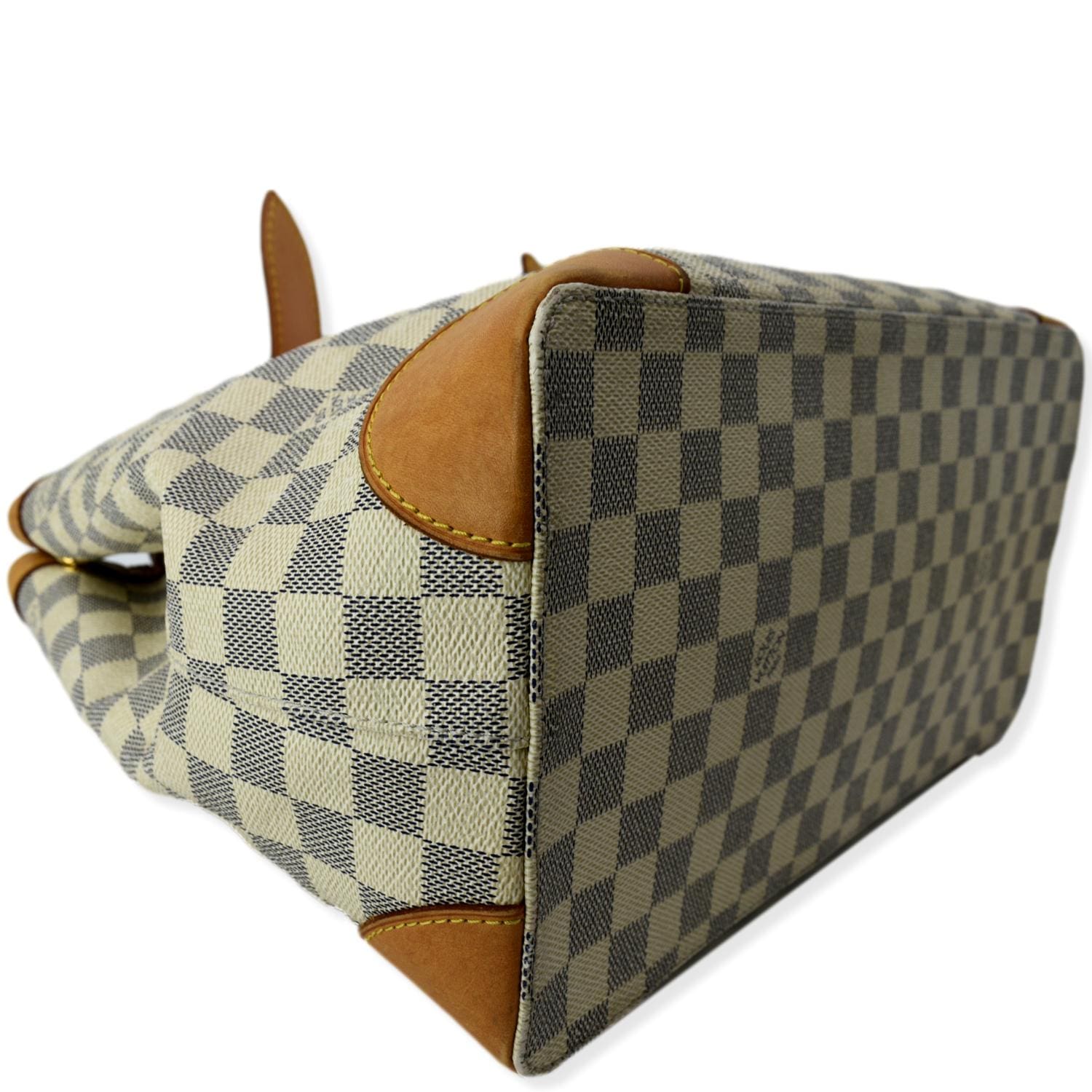 Hampstead MM Damier Azur – Keeks Designer Handbags