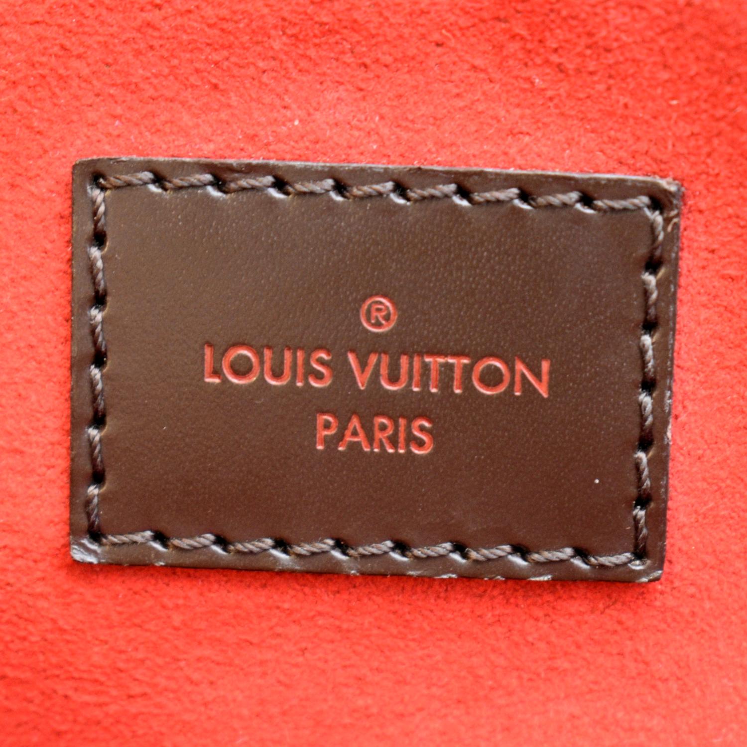 LOUIS VUITTON TREVI GM DAMIER EBENE TWO WAY BAG – BLuxe Boutique
