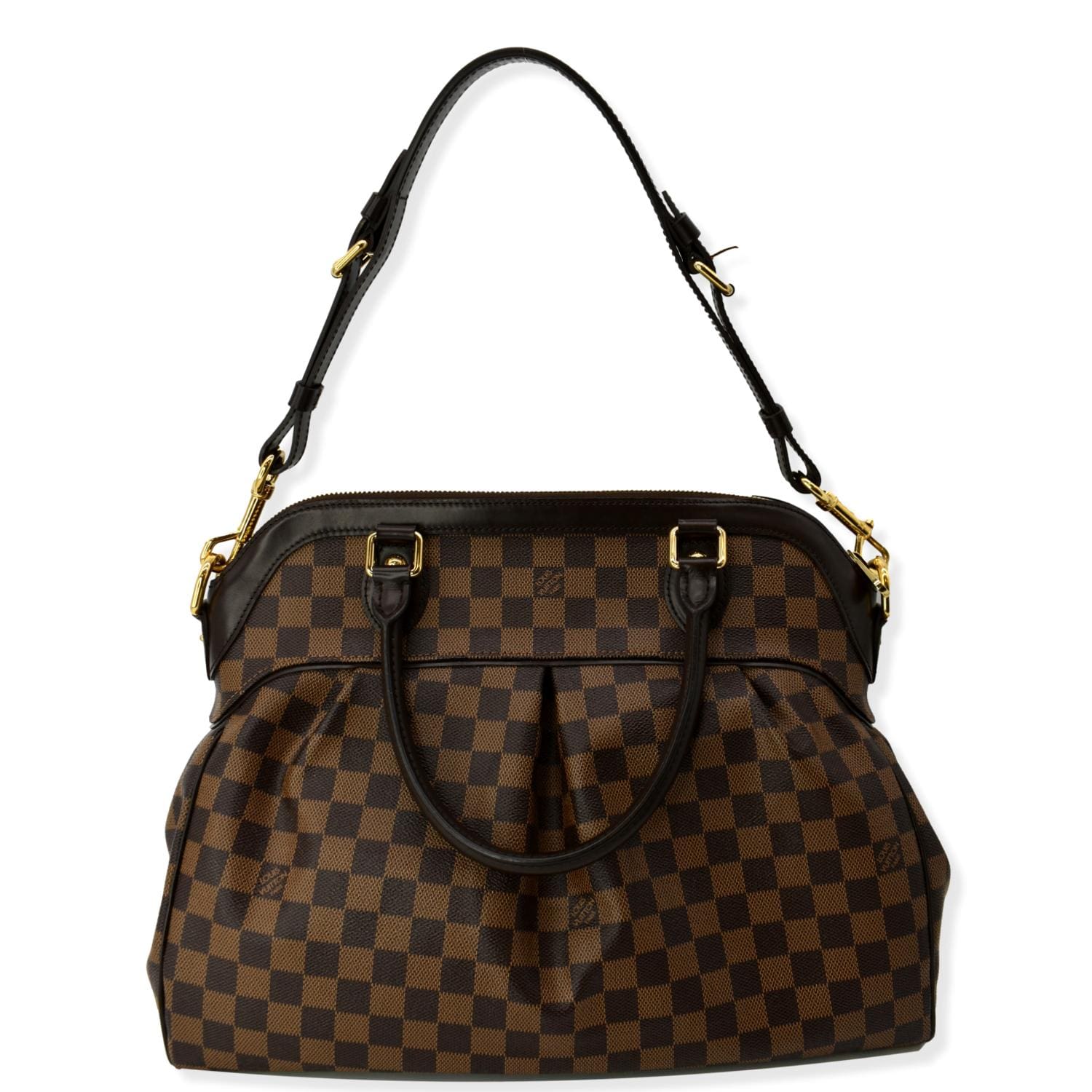 Trevi Gm bag in ebony damier canvas Louis Vuitton - Second Hand / Used –  Vintega