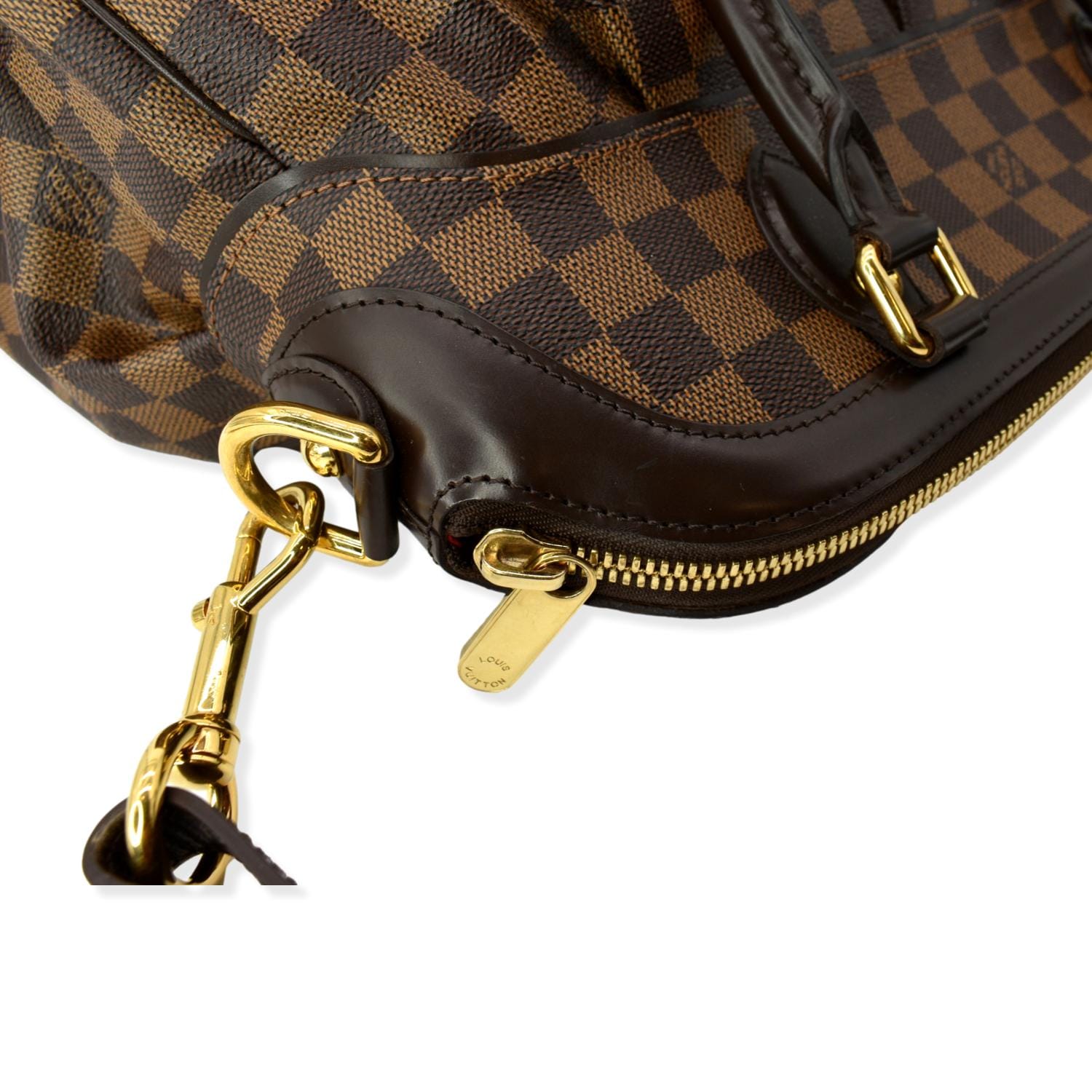 Louis Vuitton Trevi Handbag Damier PM Brown 2 Way Satchel Crossbody –  Gaby's Bags