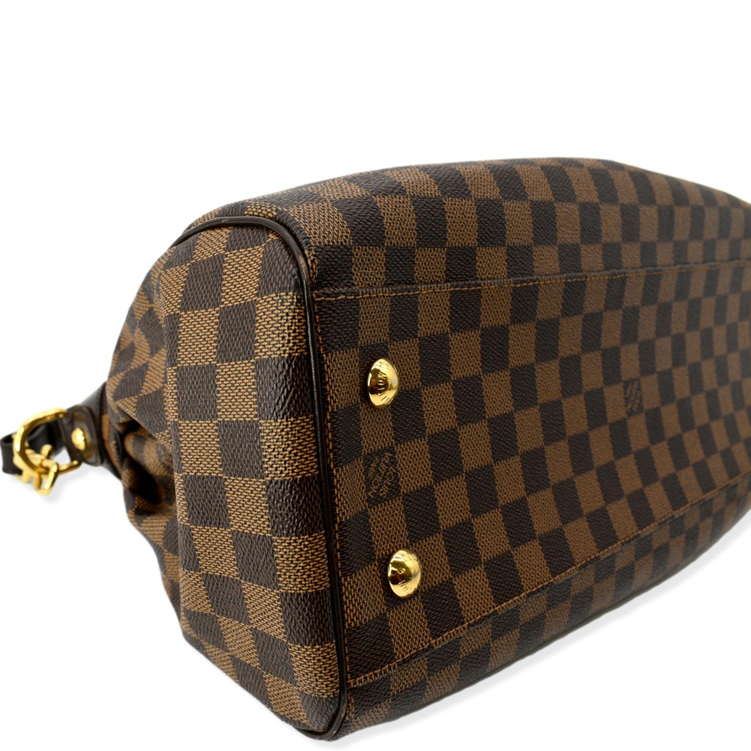 Louis Vuitton Trevi GM Damier Ebene Bag. Comes with a detachable