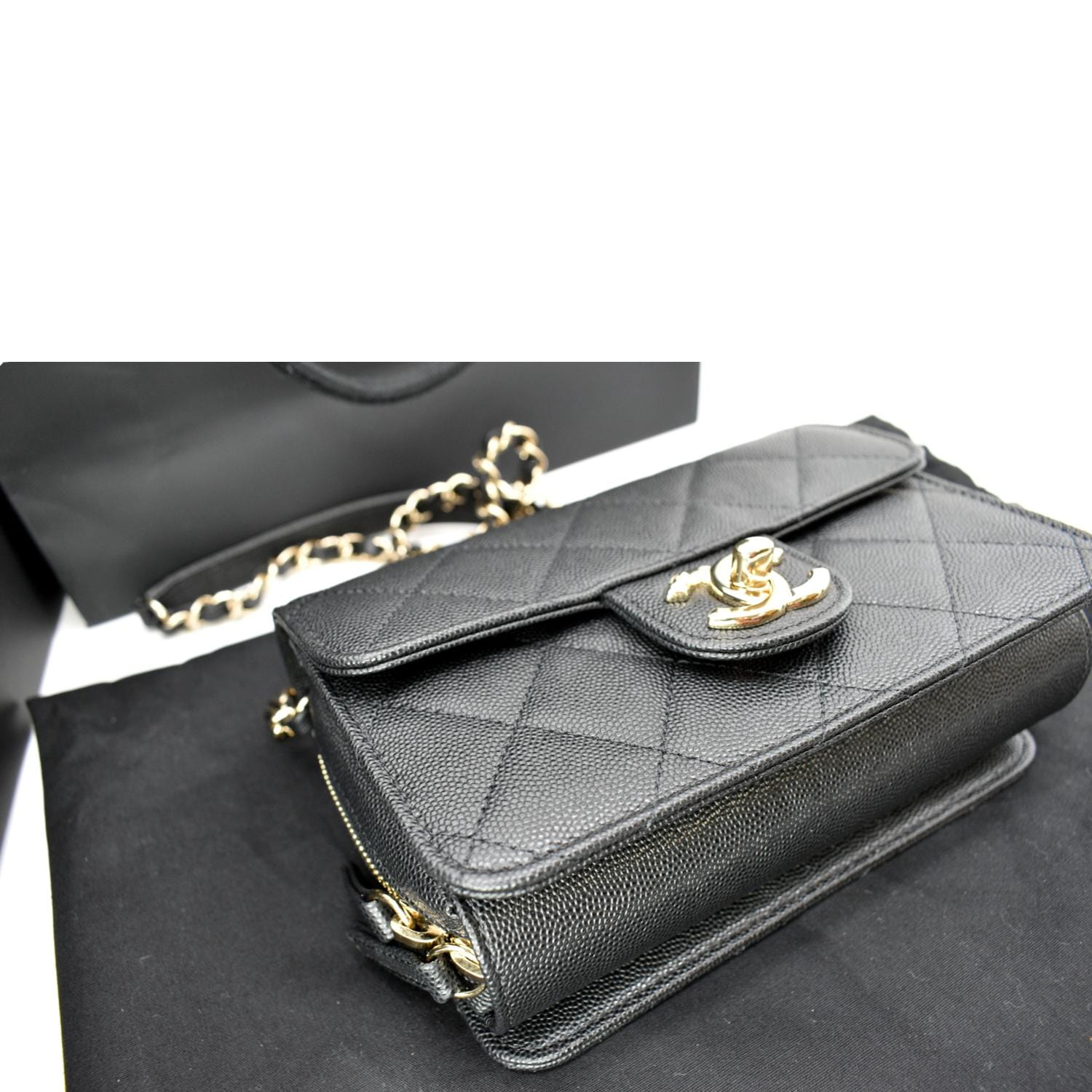 Ultimate Stitch Mini Flap Wallet On Chain Chanel – LAB