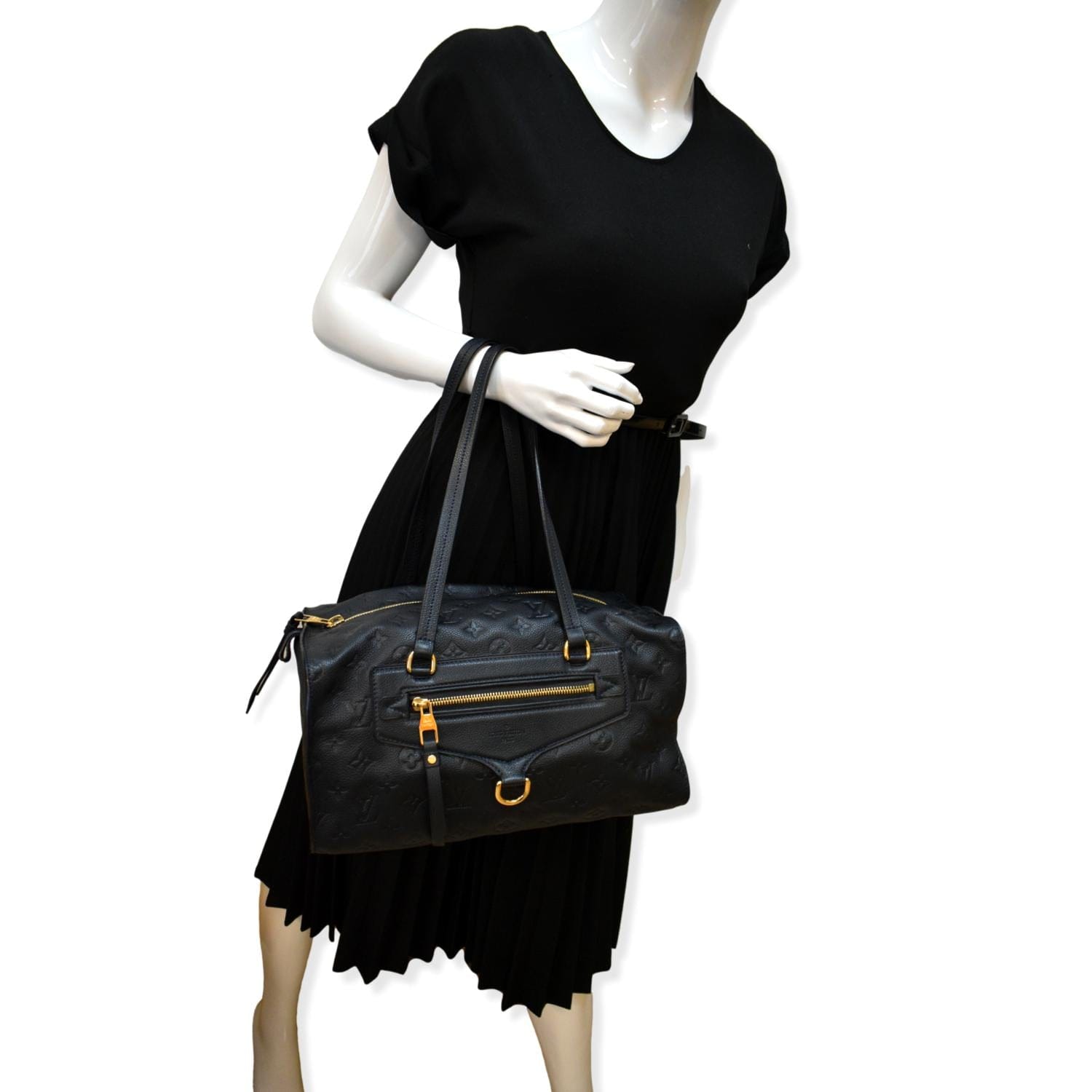 Louis Vuitton Inspiree Empreinte Leather Shoulder Bag