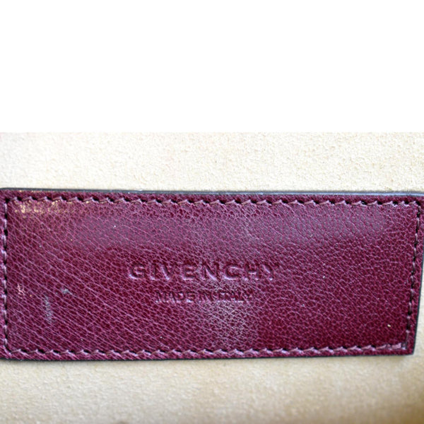 GIVENCHY GV3 Small Python Leather Shoulder Bag Multicolor