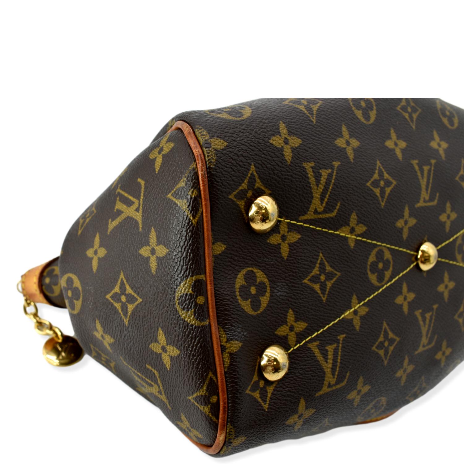 Tivoli leather handbag Louis Vuitton Brown in Leather - 31350508