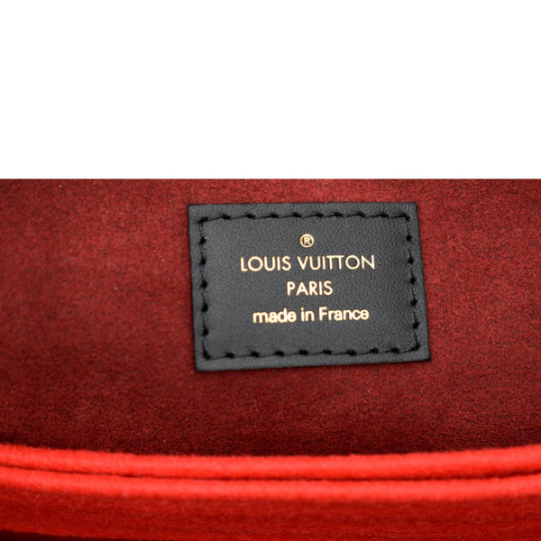 LOUIS VUITTON NeoNoe MM Bicolor Monogram Empreinte Shoulder Bag Black