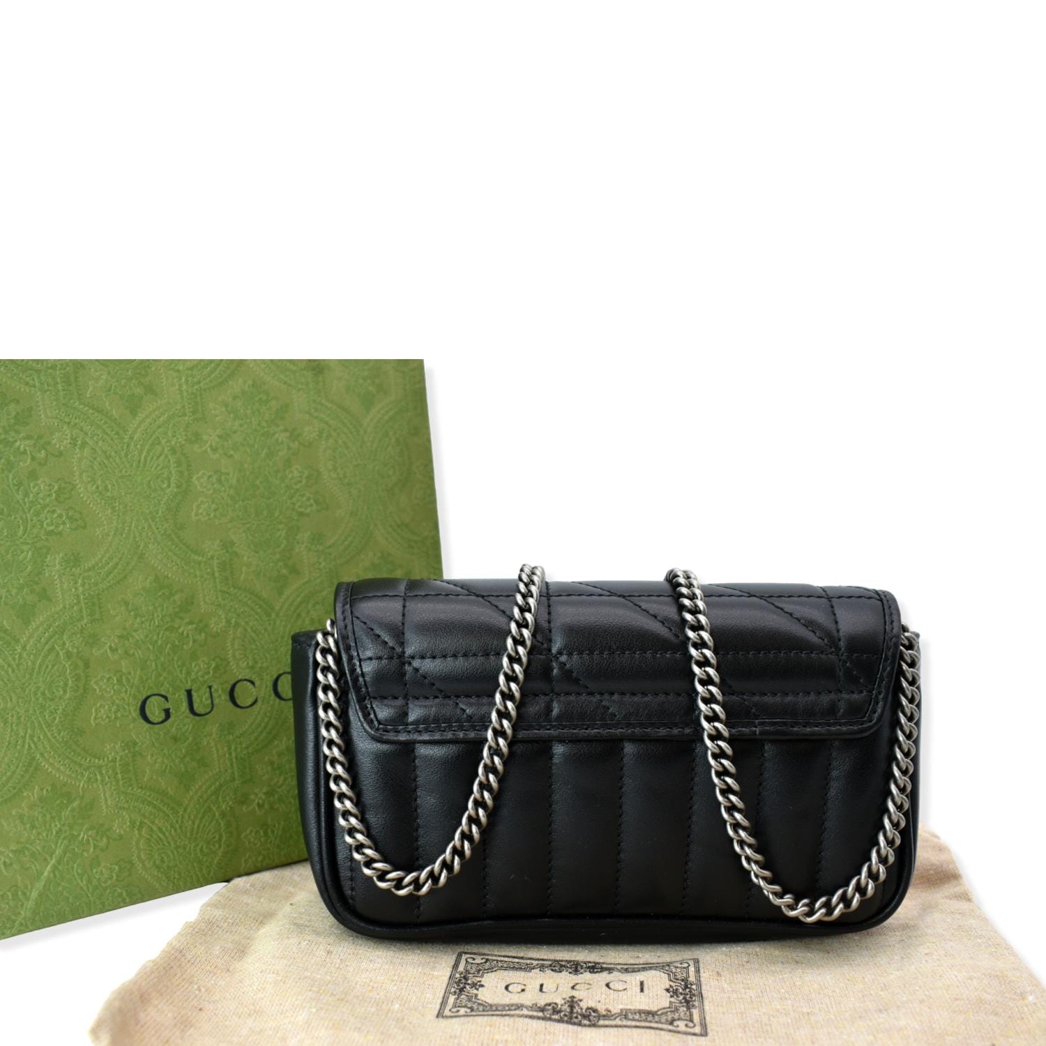 GUCCI, Marmont Gg Super Mini Quilted Shoulder Bag, Women, Crossbody Bags