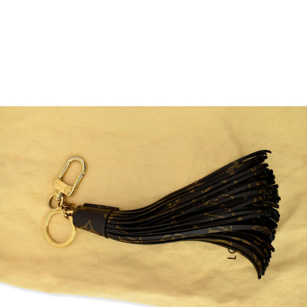 Louis Vuitton Monogram Canvas Tassel Bag Charm Brown | DDH