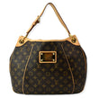 LOUIS VUITTON Galliera PM Monogram Canvas Shoulder Bag Brown