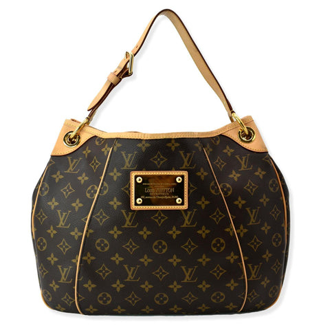 LOUIS VUITTON Galliera PM Monogram Canvas Shoulder Bag Brown