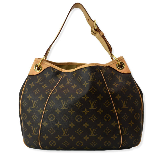 LOUIS VUITTON Galliera PM Monogram Canvas Shoulder Bag Brown
