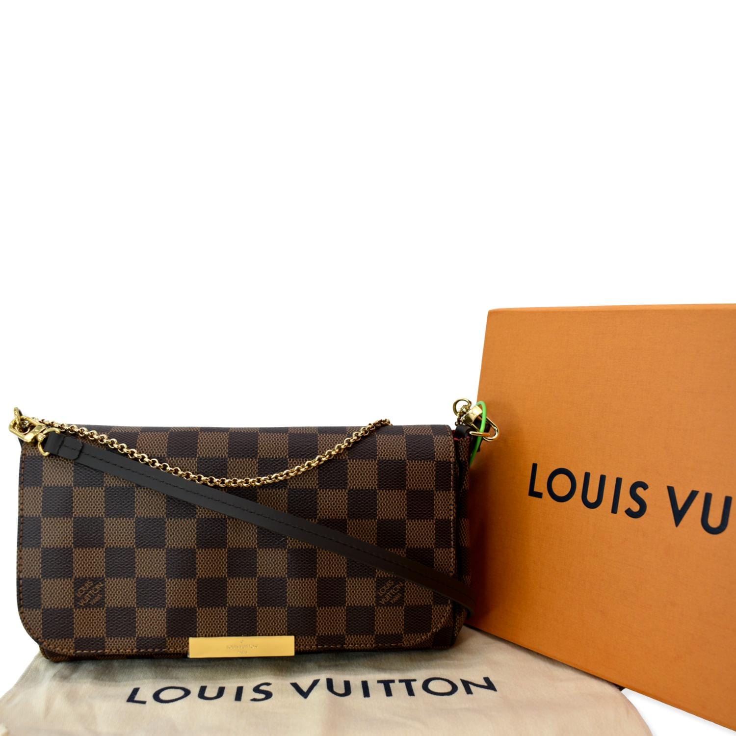 Louis Vuitton, Canvas Damier Ebene Favorite