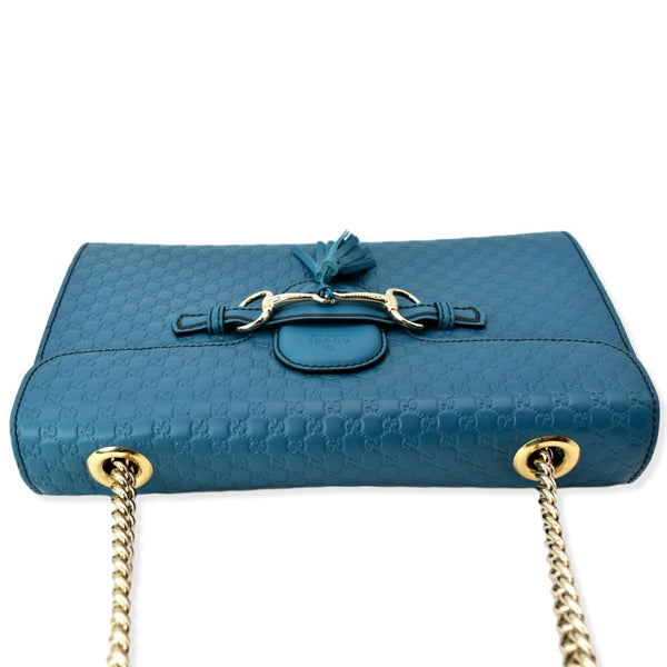 Gucci Emily Medium GG Guccissima Leather Chain Bag | DDH