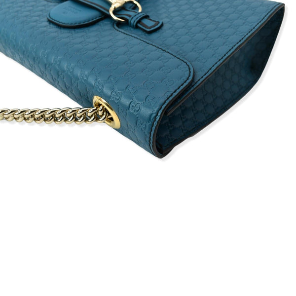 Gucci Emily Medium GG Guccissima Leather Chain Bag | DDH