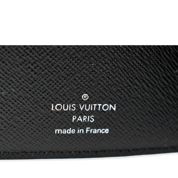 LOUIS VUITTON Damier Graphite Agenda MM Wallet Black