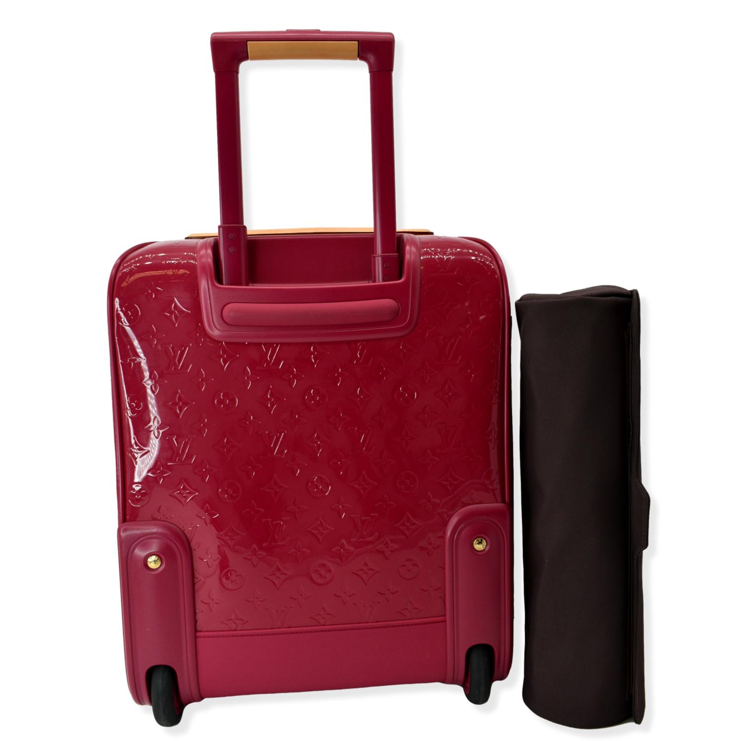 vuitton leather suitcase