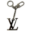 LOUIS VUITTON LV Initiales Key Holder Bag Charm Silver