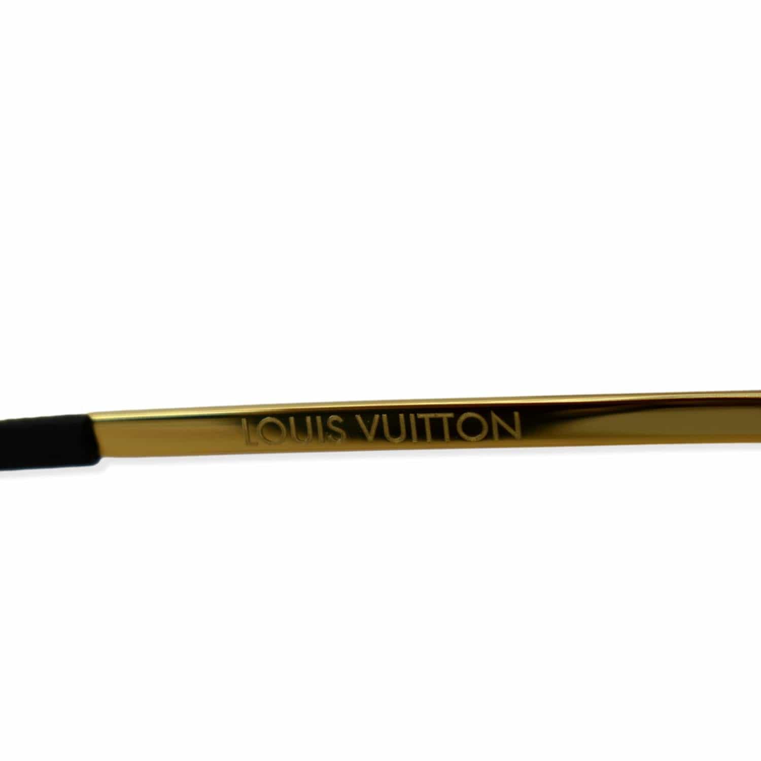 Louis Vuitton Black/Silver The Party Aviator Sunglasses Louis Vuitton