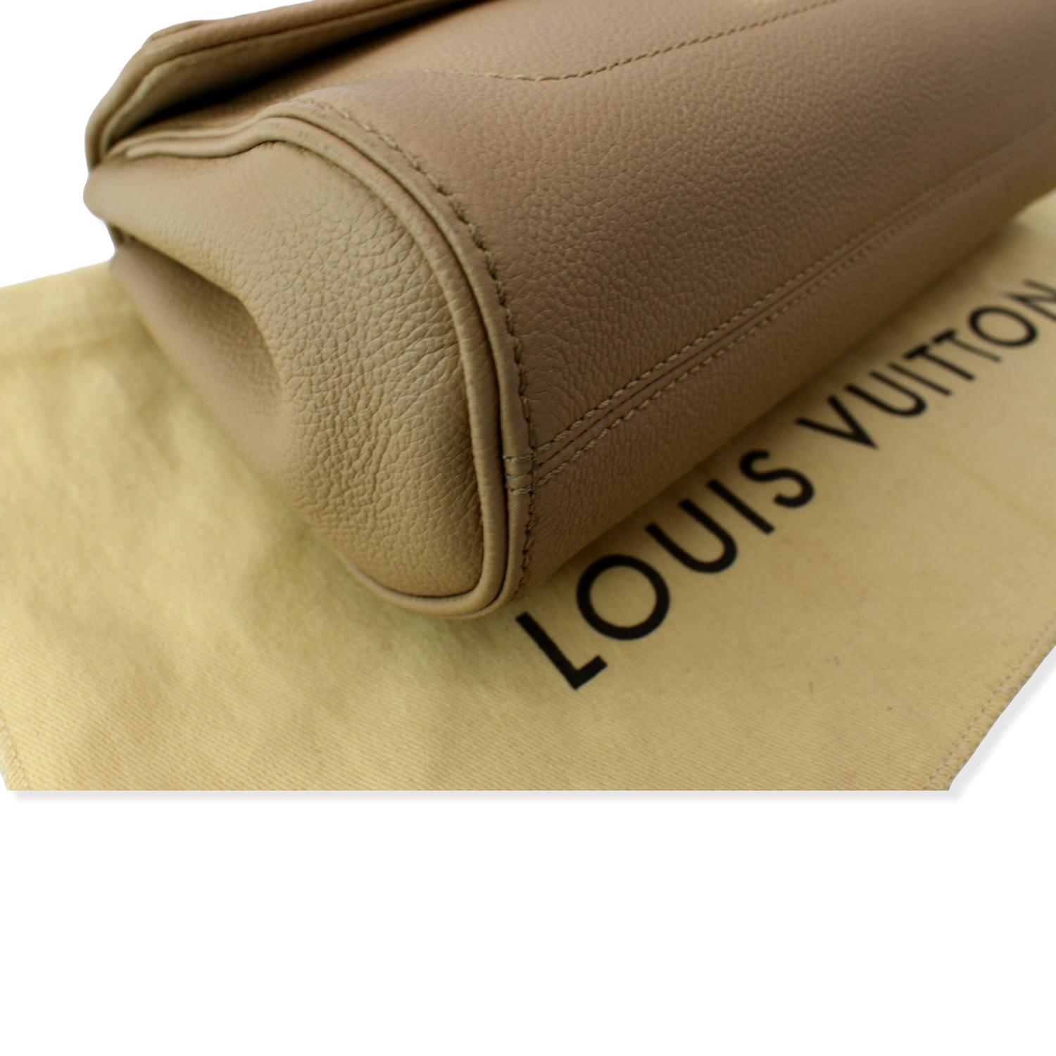LOUIS VUITTON Saint Germain PM Monogram Leather Shoulder Bag Dune