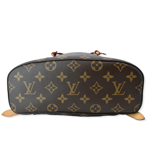 LOUIS VUITTON Montsouris NM Monogram Canvas Backpack Bag Brown