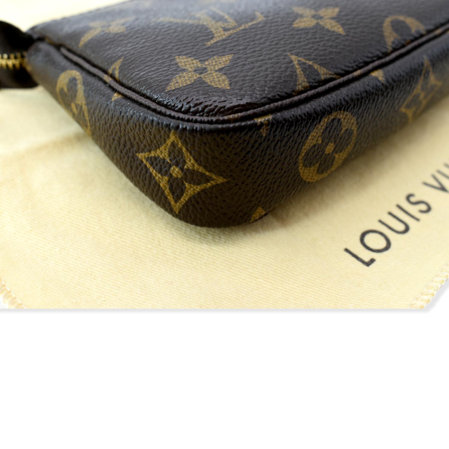 LOUIS VUITTON Mini Trunk & Bags Monogram Canvas Pochette Accessoires P