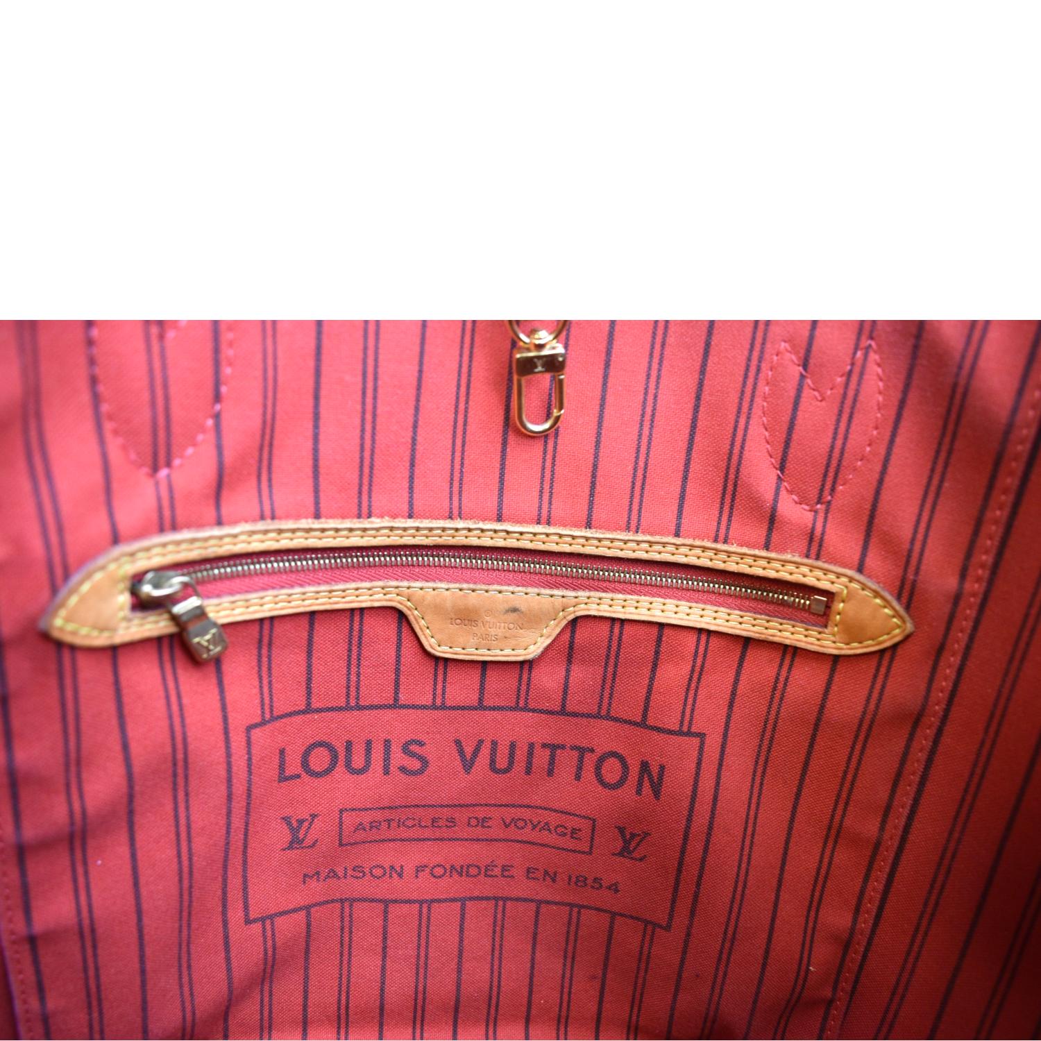 Louis Vuitton V Tote MM Monogram Canvas Tote Bag - DDH