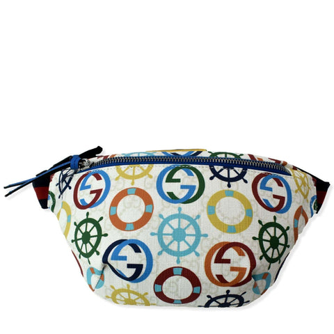 GUCCI Children's Printed GG Coated Canvas Belt Bag Multicolor 502095