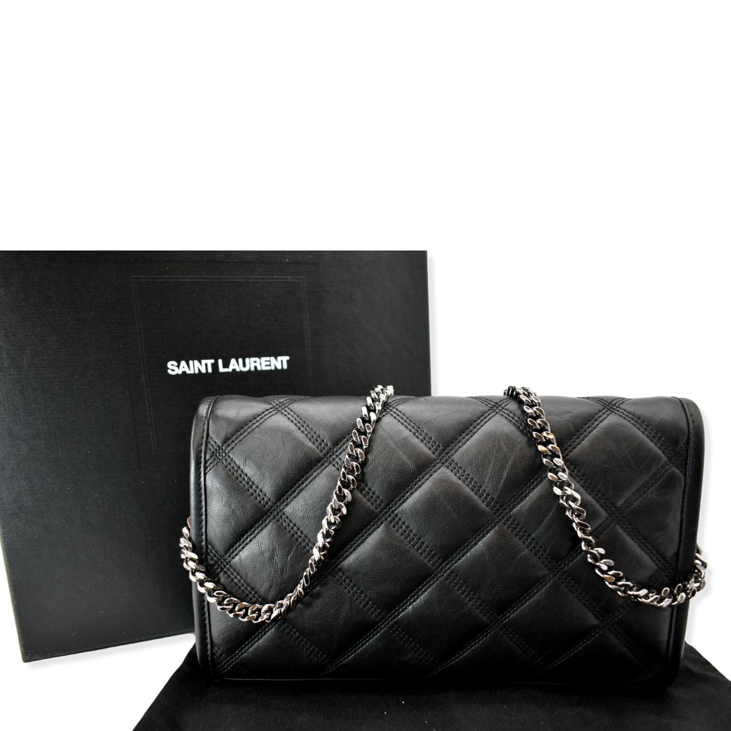 YSL Yves Saint Laurent Quilted Leather Shoulder Bags