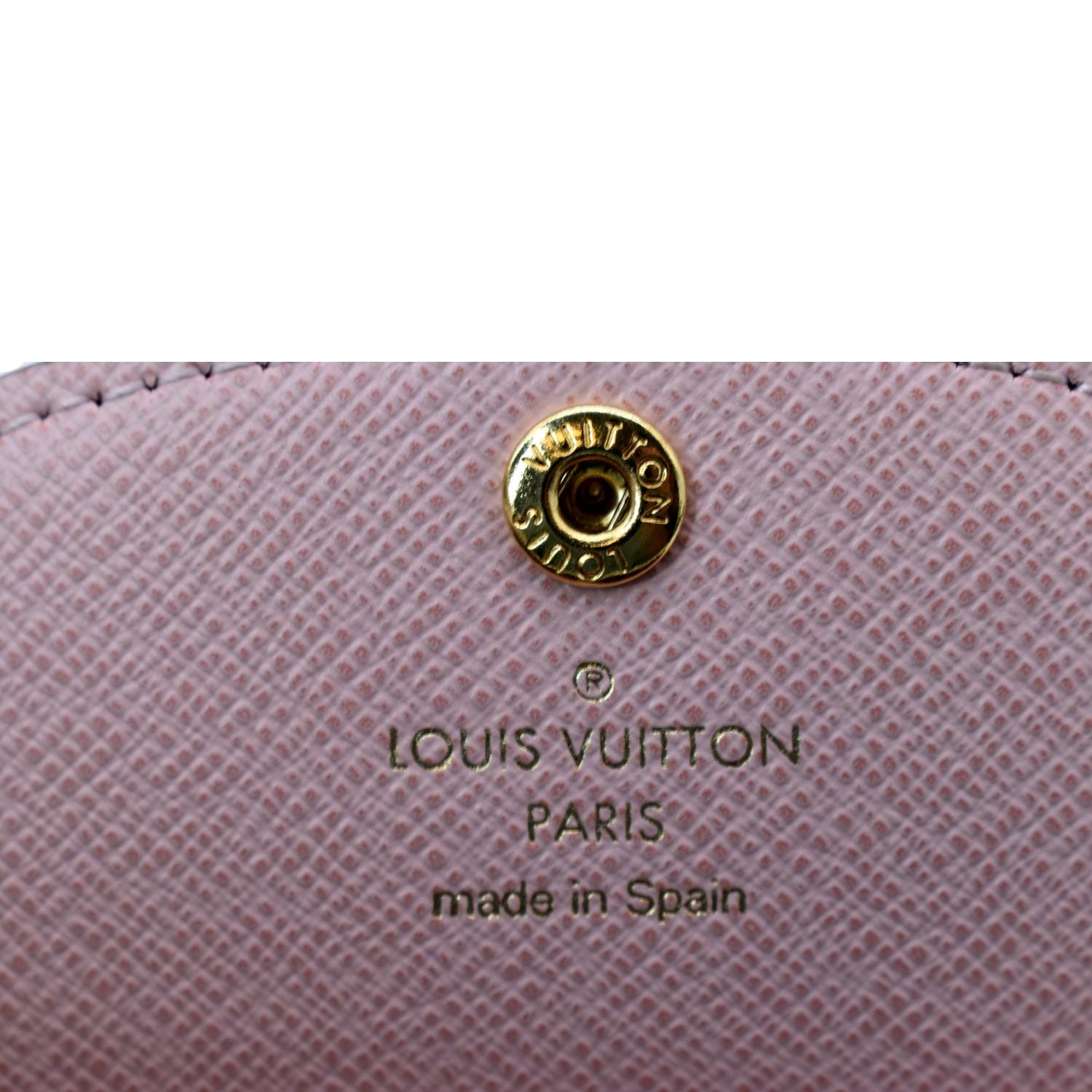 Louis Vuitton Monogram Rose Ballerine Rosalie Coin Purse W/ SHA