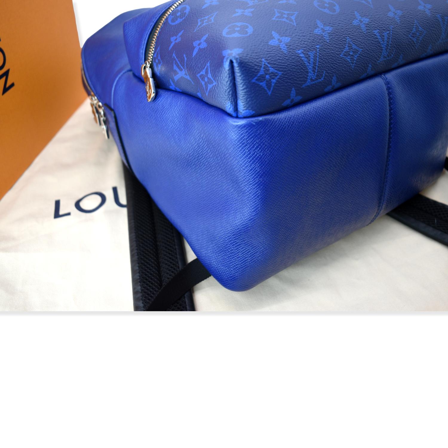 Louis Vuitton LV Discovery backpack new Light blue Leather ref