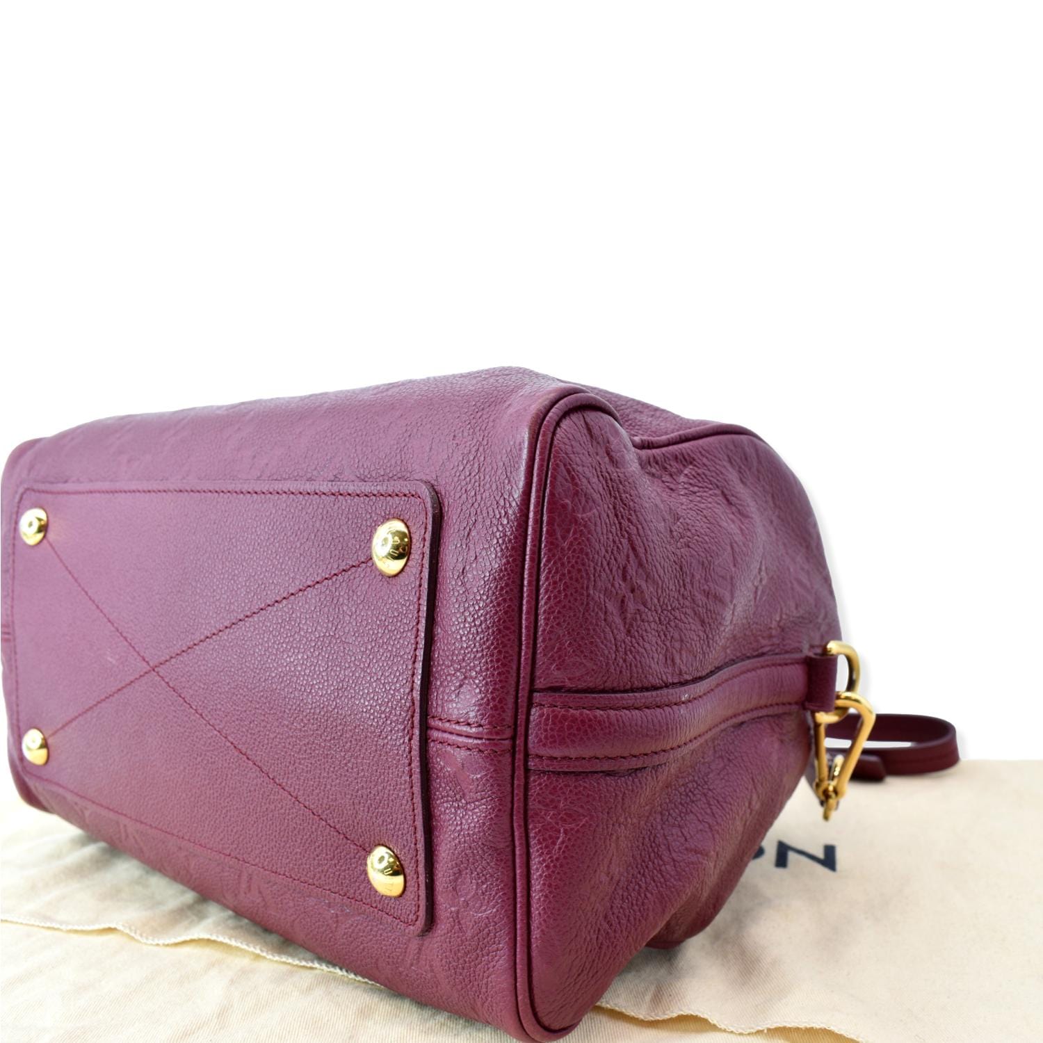 Speedy bandoulière leather handbag Louis Vuitton Camel in Leather - 32190393