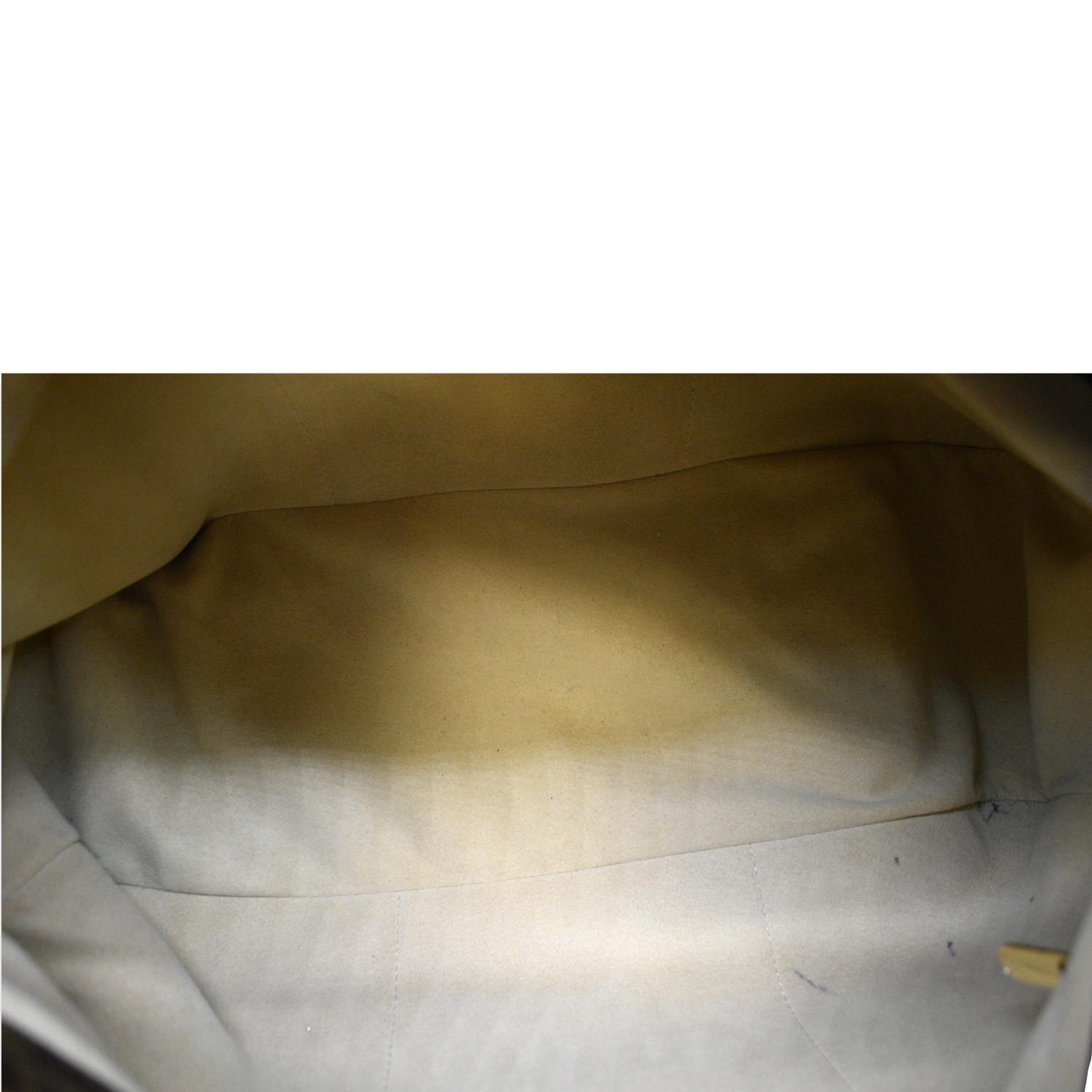 Artsy cloth handbag Louis Vuitton Brown in Fabric - 34383482
