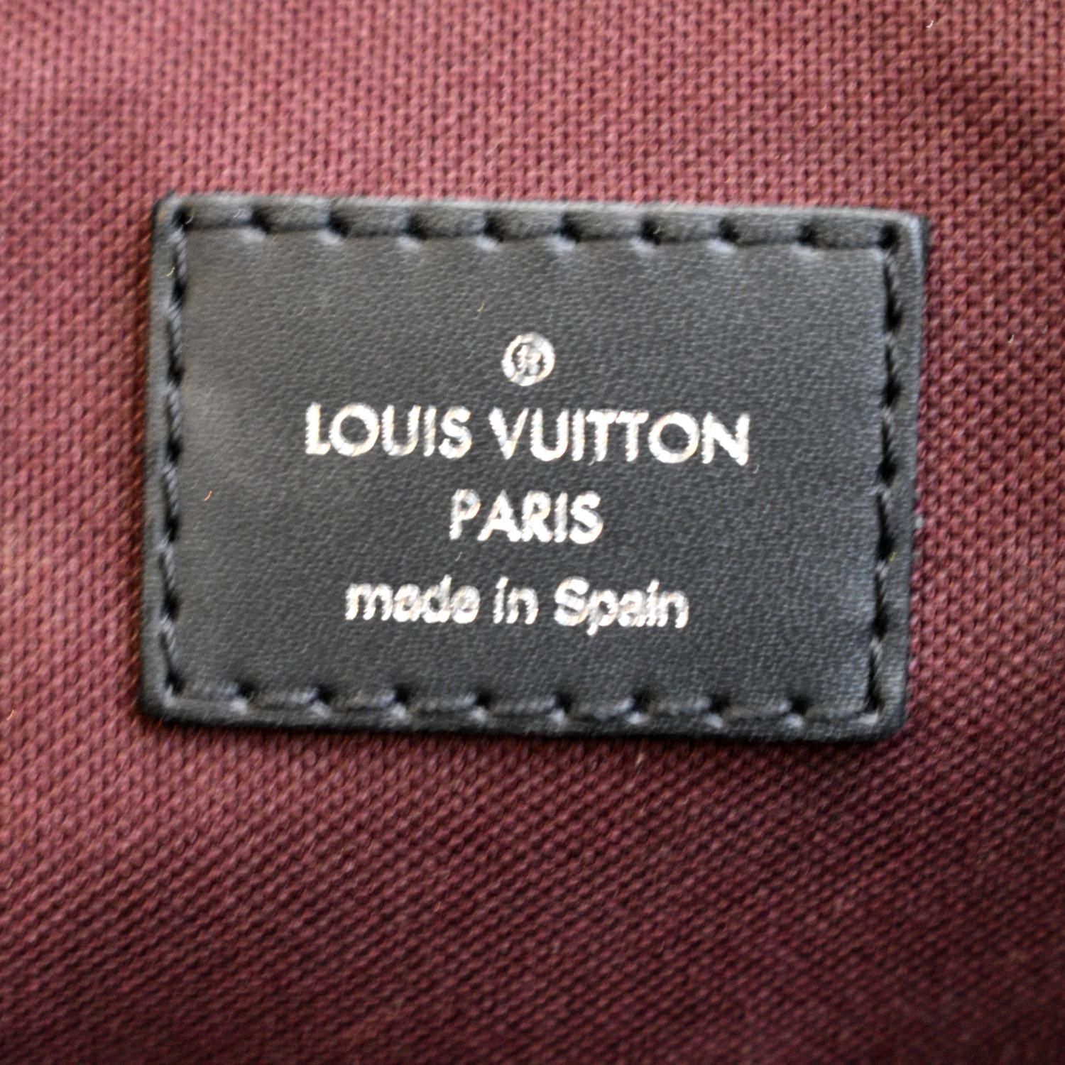 Louis Vuitton Porte-Documents Voyage Briefcase Macassar Monogram Canvas PM  Brown 214954180
