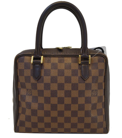 LOUIS VUITTON Damier Ebene Brera Brown HandBag - Final Call