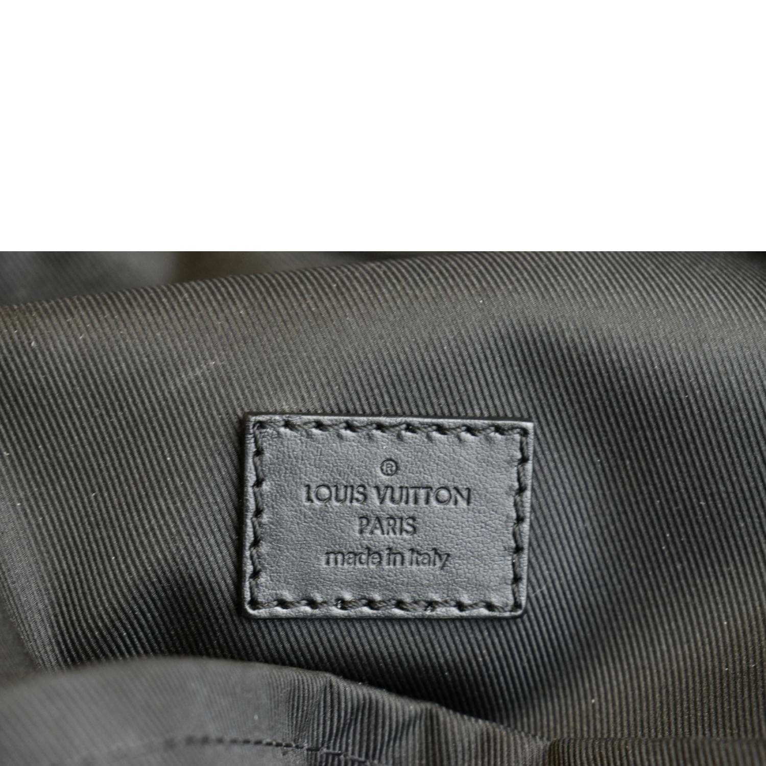 Louis Vuitton Dean Backpack Monogram Macassar Blue in Coated