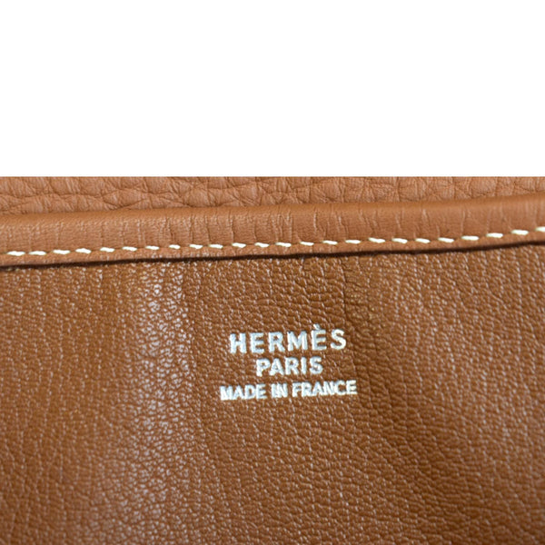 Hermes Christie Rhone Flap Leather Shoulder Bag - Made in France