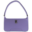 Burberry Icon Medium TB Leather Shoulder Bag Soft Violet - Front