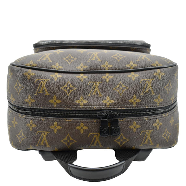 Louis Vuitton Dean Monogram Macassar Backpack Bag - Top